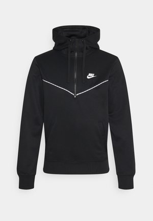 Mikina s kapucí - black