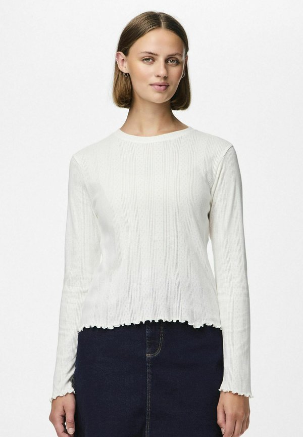MARIE - Long sleeved top - cloud dancer