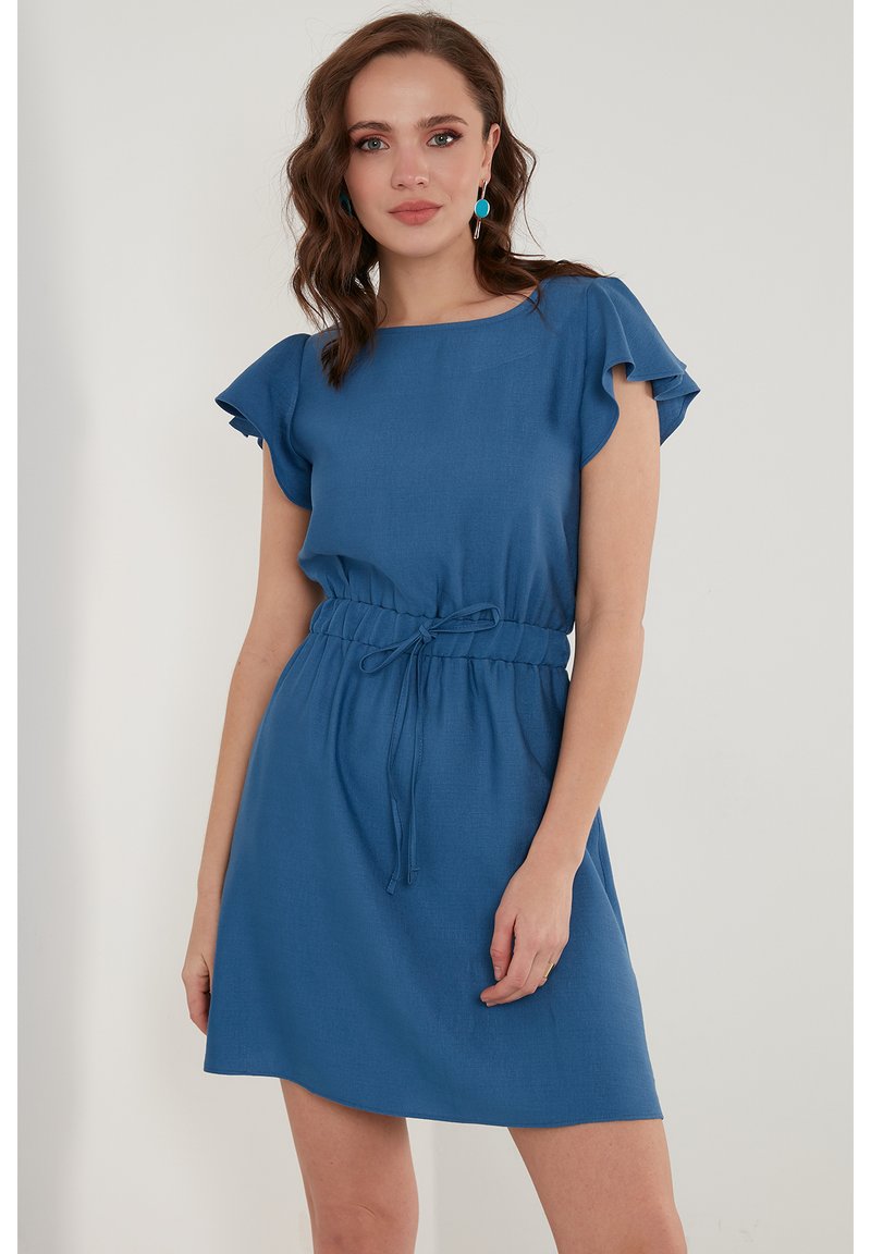 LELA SLIM FIT - Päevakleit - indigo