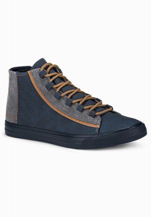 High-top trainers - blue