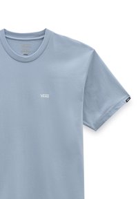 Vans LEFT CHEST LOGO TEE - Jednoduché tričko - dusty blue