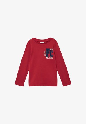 T-shirt à manches longues - korallrot