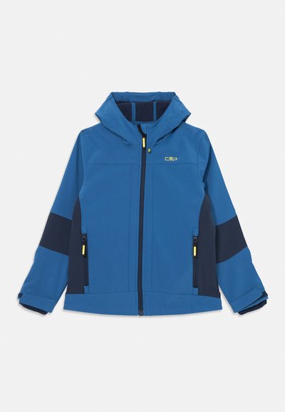 KID JACKET FIX HOOD UNISEX - Blouson - blue