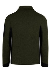 normani Outdoor Sports OUTDOOR ÜBERGANGS STRICKJACKE MIT SEITENTASCHEN - Fleecejacke - oliv