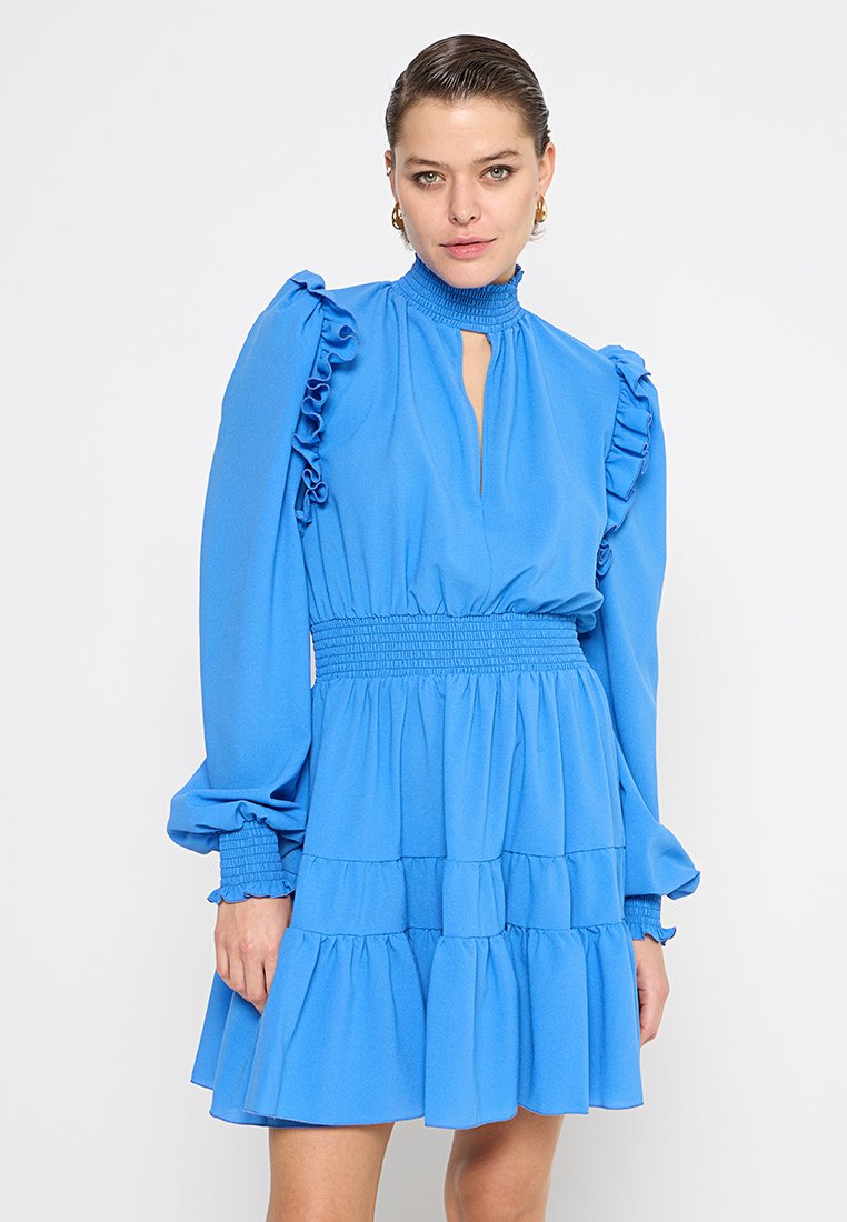 Versace Jeans Couture Jurk lichtblauw Versace Jeans Couture Jurk lichtblauw