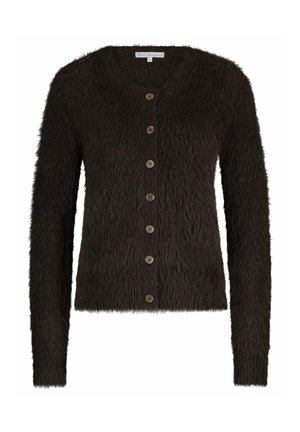 FUZZYV - Vest - dark brown