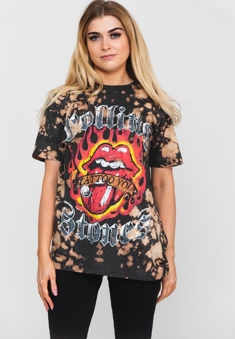 Paradiso Clothing THE ROLLING STONES TATTOO  - Print T-shirt - grey