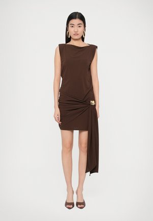 SCENA ABITO  - Rochie cocktail/Rochie petrecere - marrone