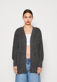 ICHI - ICHI IHNOVO - Cardigan - dark grey melange Thumbnail Image 1