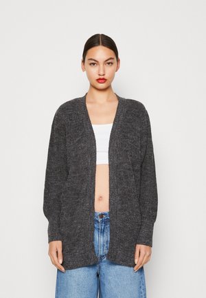 CARDIGAN NOVO - Gilet - dark grey melange