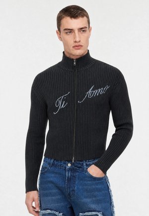 Carne Bollente TELL ME TI AMO UNISEX - Gilet - black