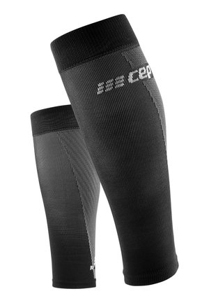 ULTRALIGHT CALF SLEEVES MEN - MADE IN GERMANY - Beinwärmer - black grey