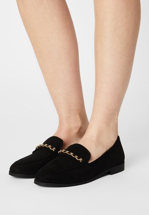 LIBRA CHAIN SNAFFL LOAFER - Półbuty wsuwane - black