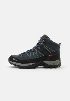 RIGEL MID TREKKING - Hiking shoes - antracite/torba