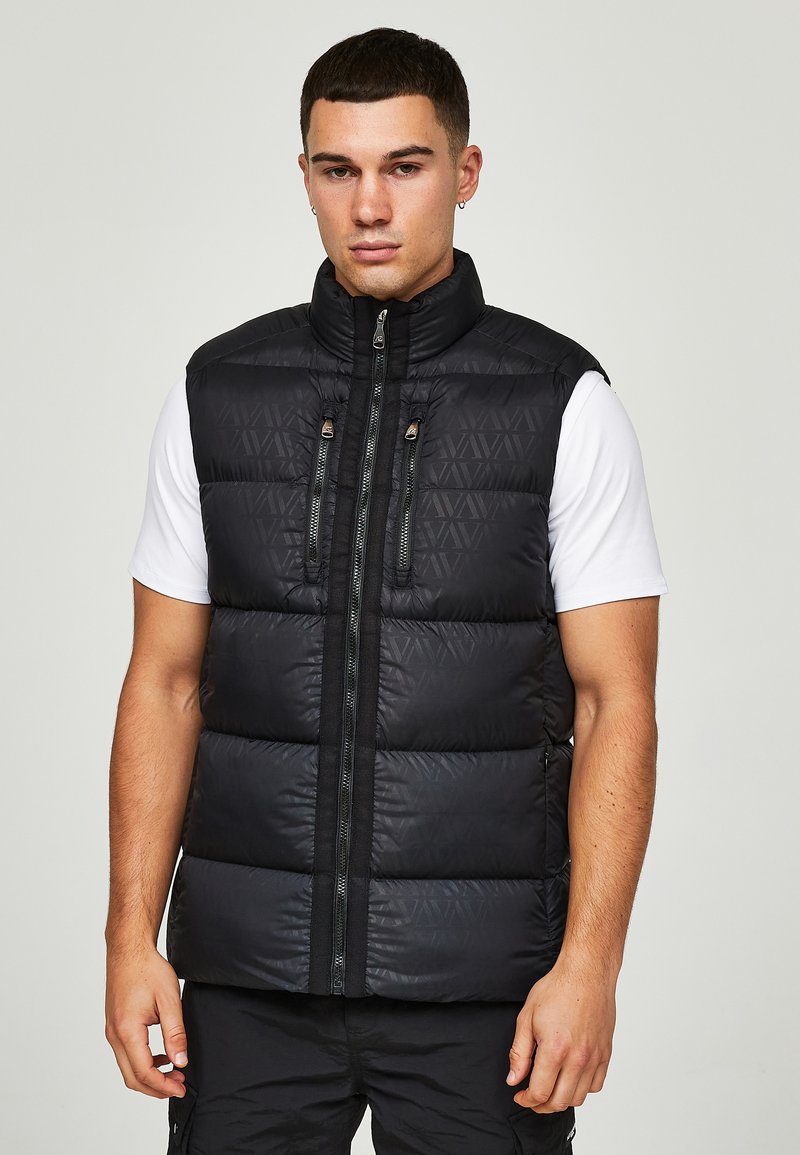 Alessandro Zavetti SANDERELLI GILLET - Vest - jet black