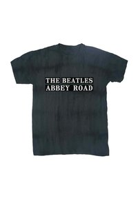 Paradiso Clothing THE BEATLES ABBEY ROAD SIGN DIP DYE - Print T-shirt - black
