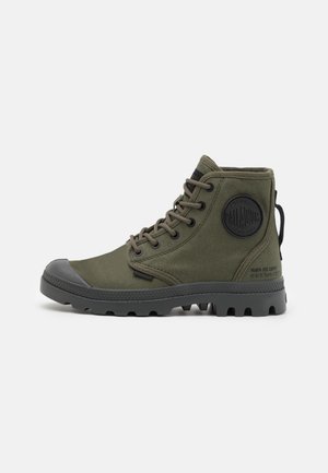 PAMPA SUPPLY UNISEX - Šněrovací kotníkové boty - olive night