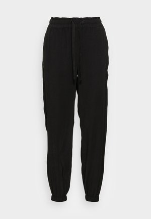 ONLY ONLARIS LIFE PULL UP PANT - Bukser - black