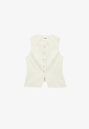 Koton, STRIPED VEST . - Waistcoat - white