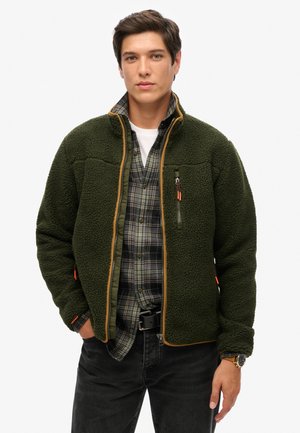 Superdry & Co FULL ZIP  - Veste polaire - surplus goods olive green