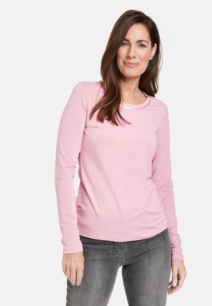ARM MIT AUSSCHNITTBLENDE - Langarmshirt - dusty rose
