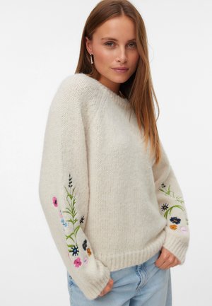 Vero Moda VMASTER - Striktrøje - birch