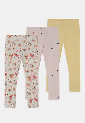 NMFMAFLY 3 PACK - Leggings - Trousers - calcite