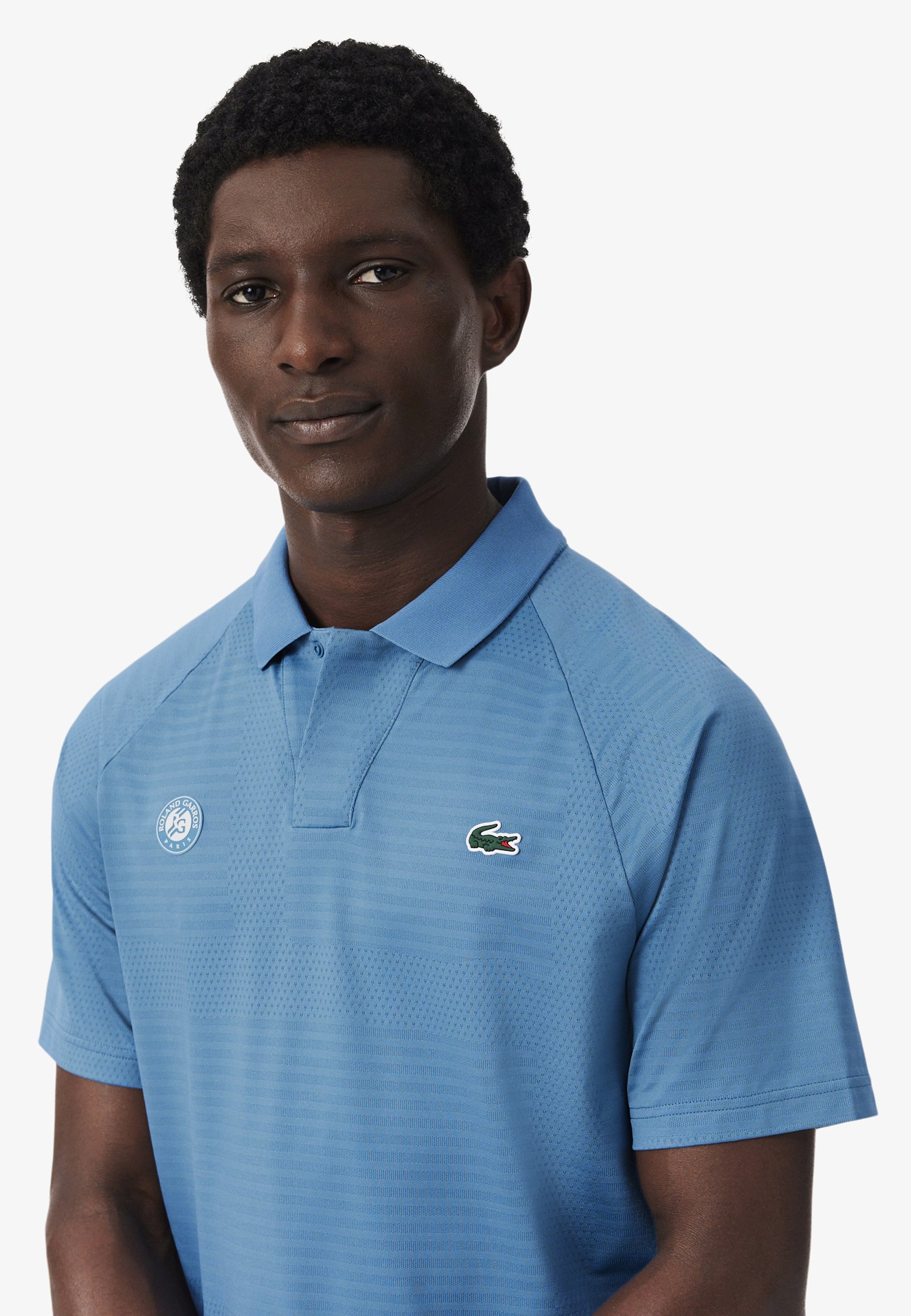 Lacoste LACOSTE-POLO MC HOMME-DH0333-00 - Polo - bleu ciel jbk