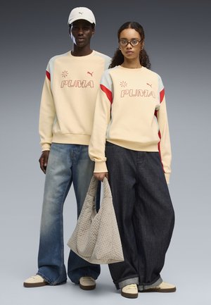 Puma, RELAXED UNISEX, beżowy