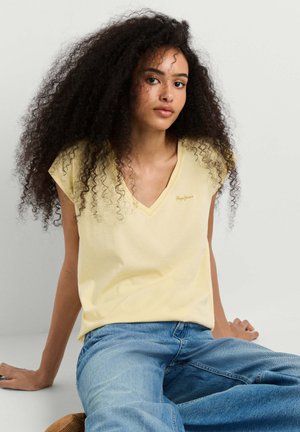Pepe Jeans, CLOE - Camiseta básica - vanilla beige