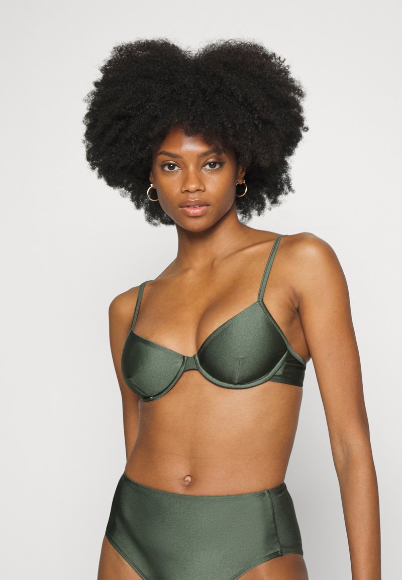 Filippa K SHIMMER UNDERWIRE  - Parte de cima de biquíni - pale green