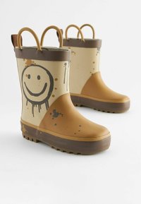 Next PANDA HANDLE - Bottes en caoutchouc - yellow smiley