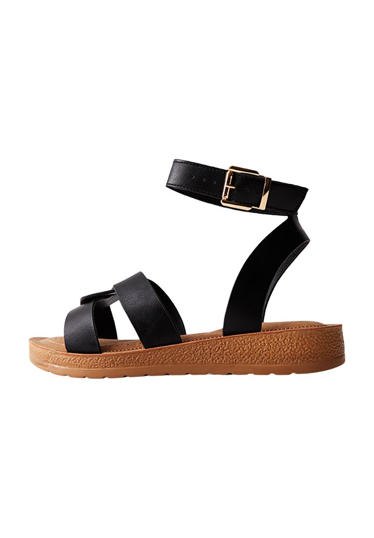 New Look Wide Fit Sandalen zwart New Look Wide Fit Sandalen zwart