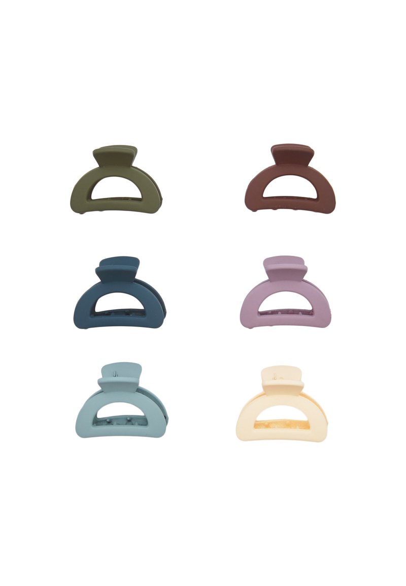 PULL&BEAR PACK OF 6 HAIR CLIPS Hair styling accessory blue Zalando.ie