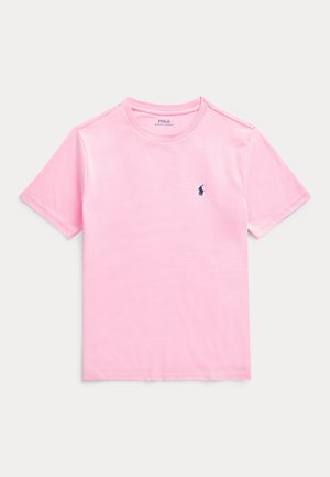 Polo Ralph Lauren COTTON JERSEY CREWNECK TEE 7-14Y UNISEX - Základné tričko - carmel pink