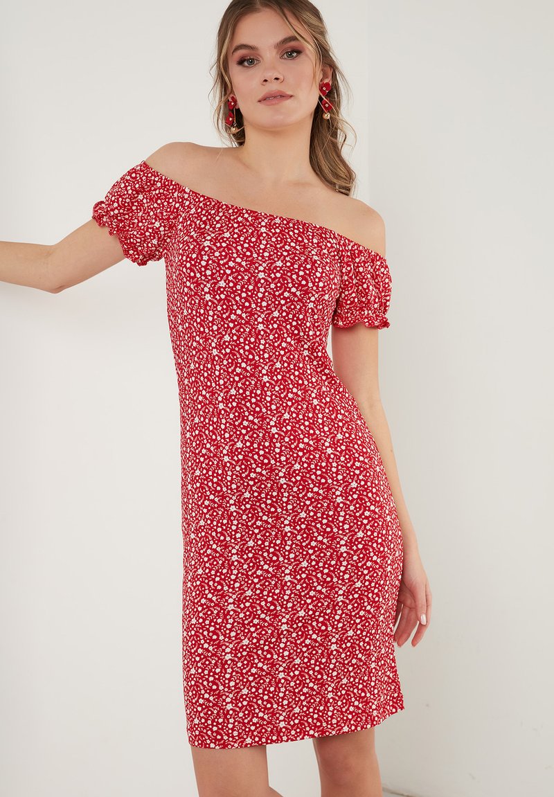 Damen Kleider | LELA Etuikleidred/rot - WJ26889 Damen Kleider | LELA Etuikleidred/rot - WJ26889