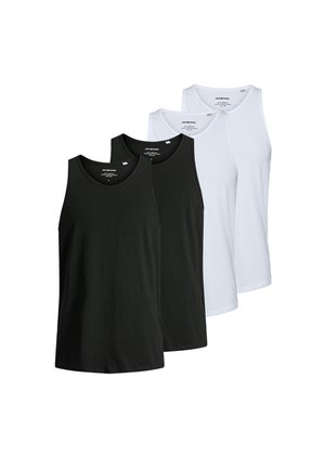 4ER PACK - Unterhemd/-shirt - schwarz   weiß