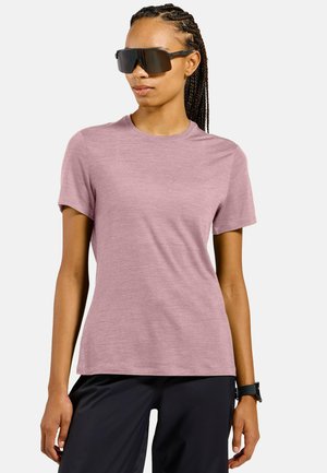 ODLO BASIC T-SHIRT - T-Shirt basic - hyper pink melange