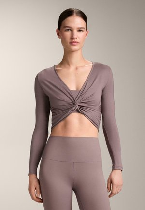 LONG-SLEEVED - Bluză cu mânecă lungă - purple