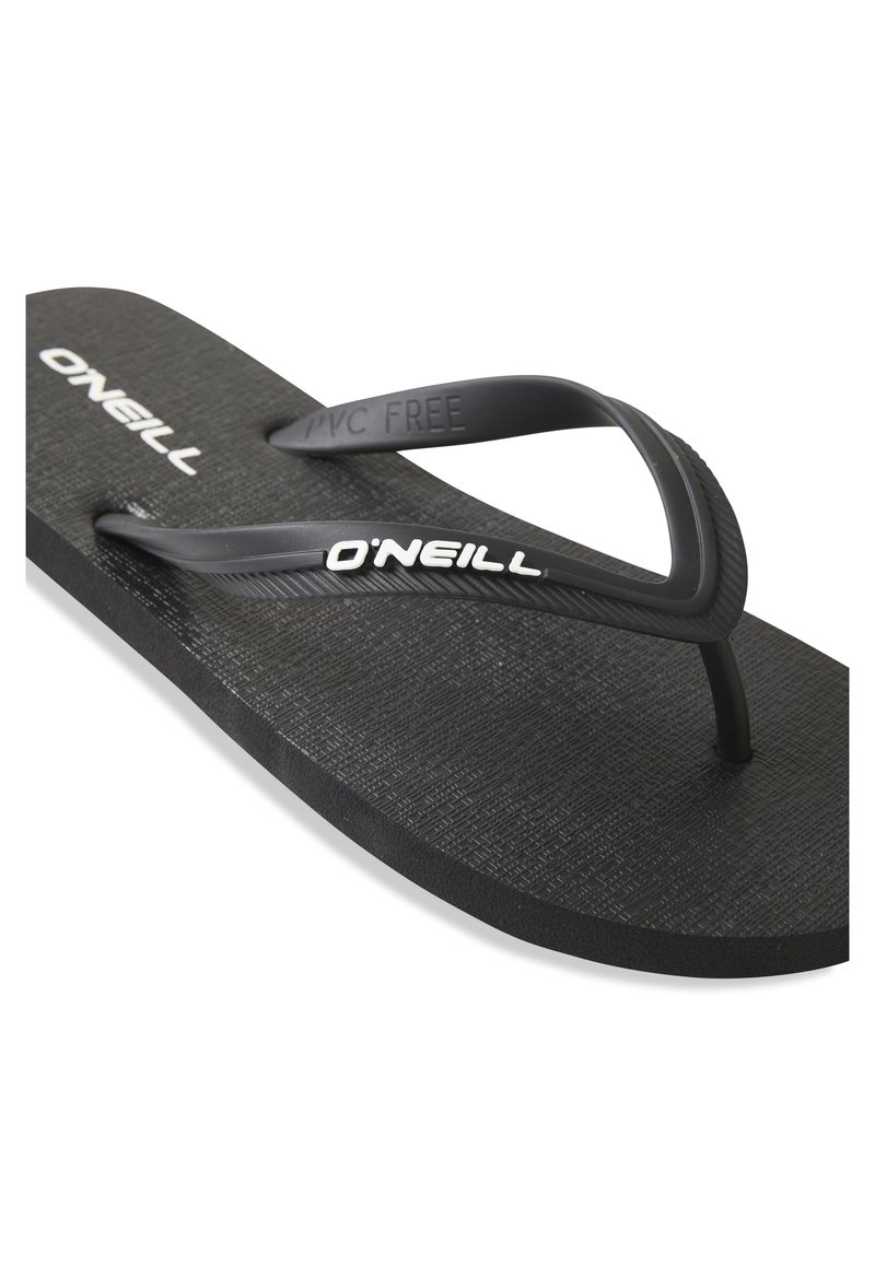 Herren Laufschuhe | O'Neill PROFILE SMALL LOGO Zehentrenner black out/schwarz - EB83108 Herren Laufschuhe | O'Neill PROFILE SMALL LOGO Zehentrenner black out/schwarz - EB83108