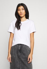 Weekday ALANIS 2 PACK - T-shirt básica - white