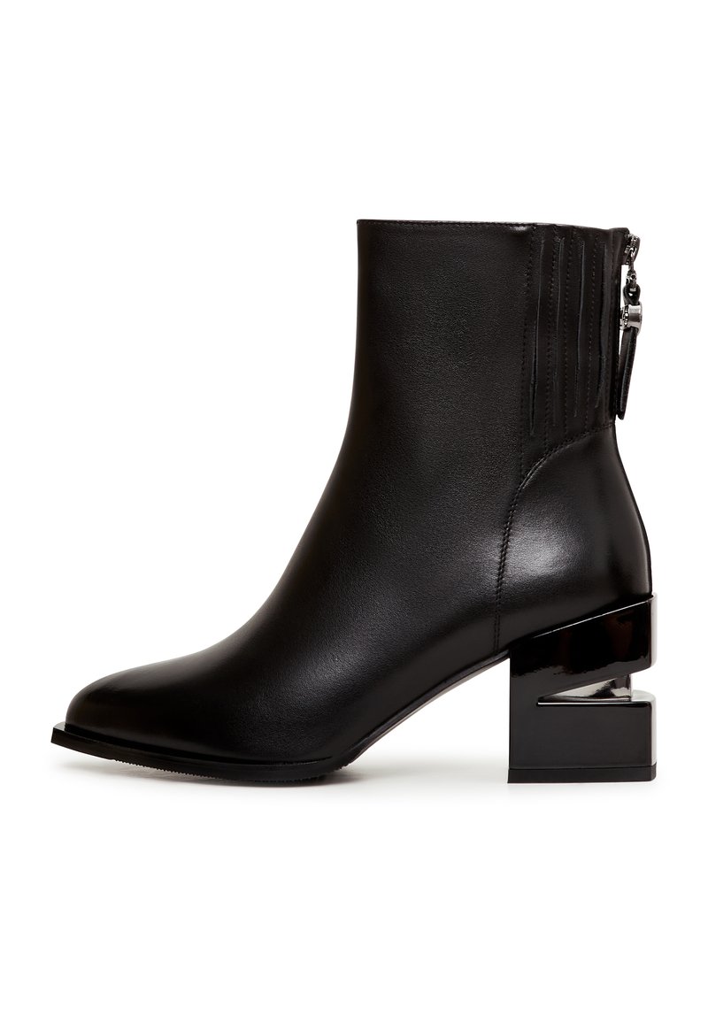 Cesare Gaspari BLOCK HEEL - Classic ankle boots - black - Zalando