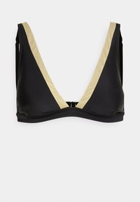 TRIANGLE BIKINI - Bikiniyläosa - black/gold