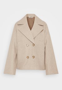 Onlalvilda Life Wrap Coat Otw Simply Taupe Detail Melange