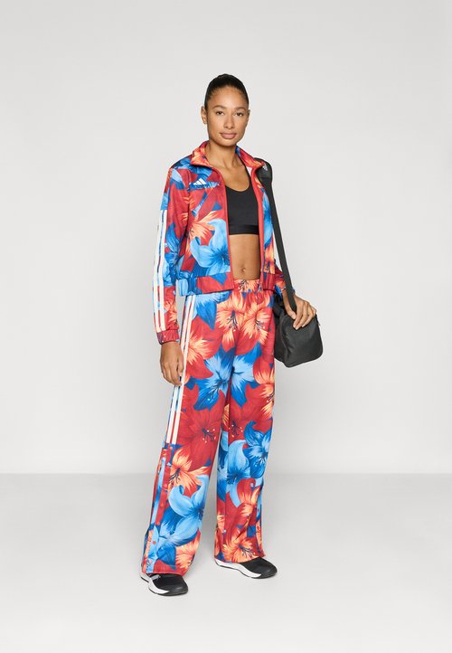 adidas X FARM RIO HOUSE OF TIRO TRACK TOP - Training jacket - light blue/tactile red/cream white — foto 2