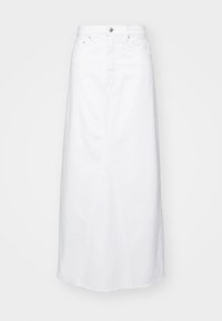 VINTAGE LONG SKIRT - Denimová sukně - offwhite
