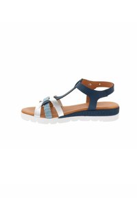 Valleverde Sandali con zeppa - blu