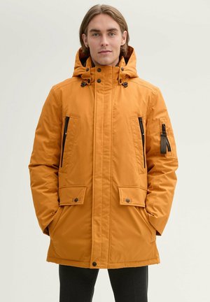 MIT KAPUZE - Parka - peanut butter brown