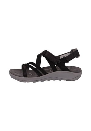 HARBOR BACKSTRAP -AIR CUSHION ABSATZ - Outdoorsandalen - black