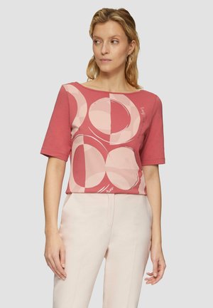MIT U BOOT AUSSCHNITT - T-Shirt print - pink
